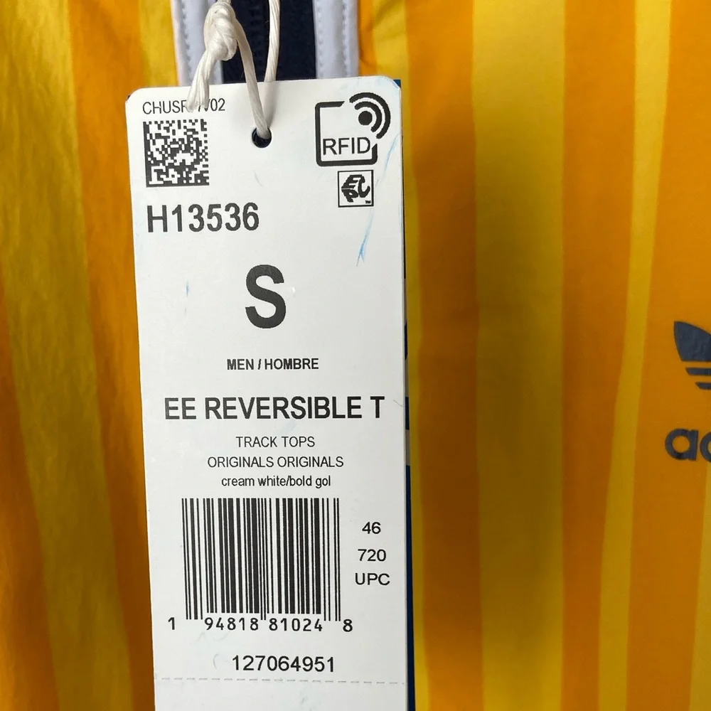 Adidas x Eric Emanuel McDonalds Basketball Warm-Up Jacket reversible NWT small - Picture 11 of 12